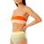 Rip Curl Surf Revival Bandeau Bikini Top - Women's Hot Orange