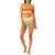 Rip Curl Surf Revival Bandeau Bikini Top - Women's Hot Orange