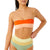 Rip Curl Surf Revival Bandeau Bikini Top - Women's Hot Orange