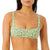Rip Curl Summer Check Jacquard Crop Bikini Top - Women's Green