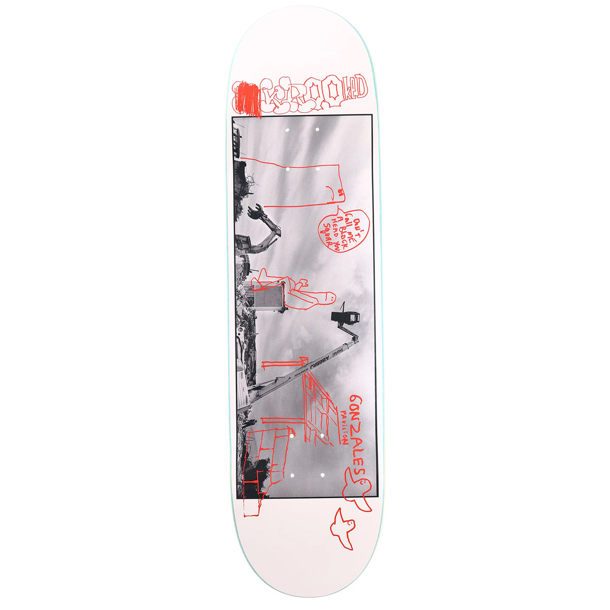 Krooked Gonz Aperture 8.5 Skateboard Deck