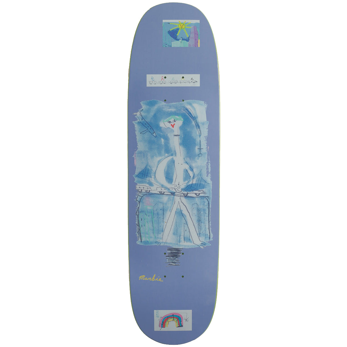 There Skateboards Marbie Big Girl True Fit 8.25 Skateboard Deck
