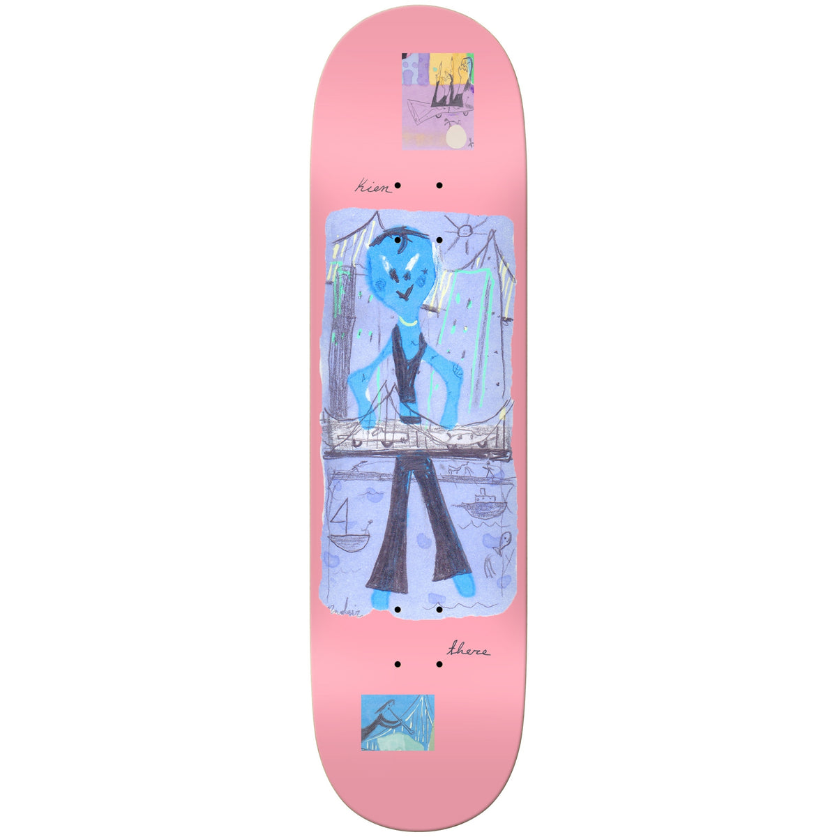 There Skateboards Kien Ur An Egg 8.25 Skateboard Deck