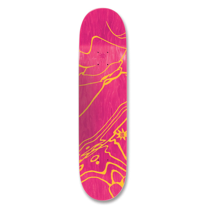 Uma Landsleds Maite Max Wheel Wells 8.5 Skateboard Deck