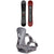 Salomon Pulse Snowboard + Burton Freestyle Snowboard Bindings 2023