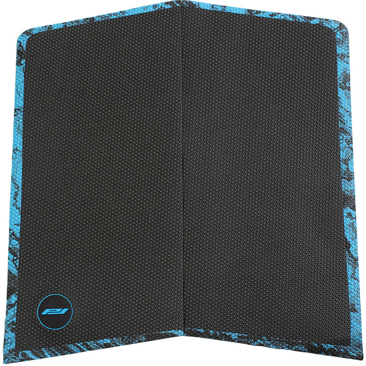 Pro-Lite Ethan Osborne Front Foot Pro Traction Pad Black/Black & Cyan Marble (V2)