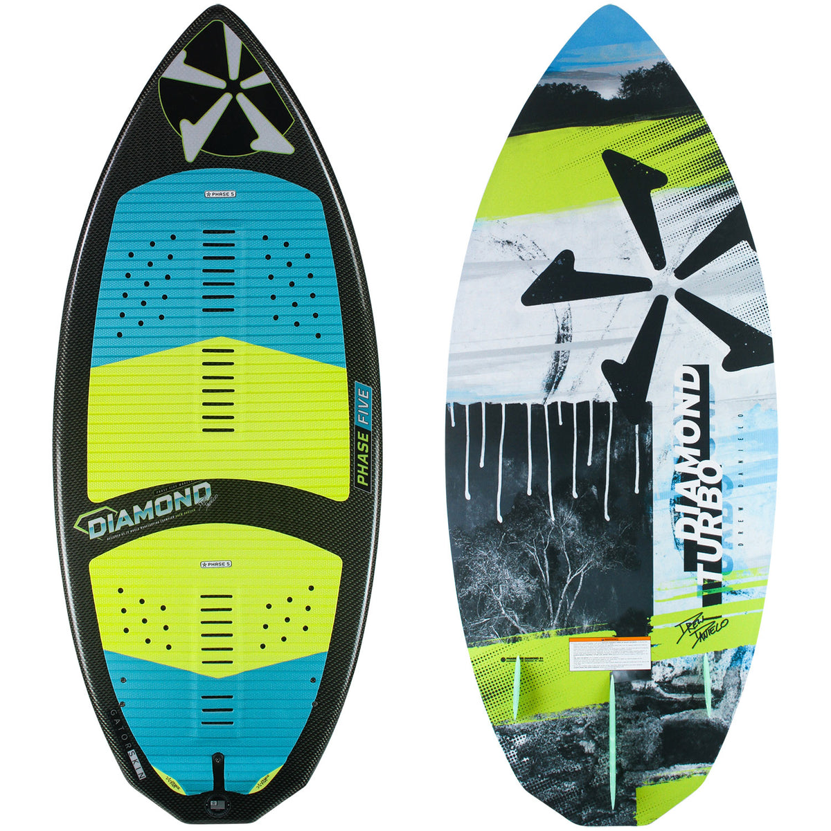 Phase Five Diamond Turbo Wakesurf Board 2022