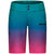 Shredly All Time 11" Zipper Snap Mid-Rise Shorts - Women's Rainbow Ombre