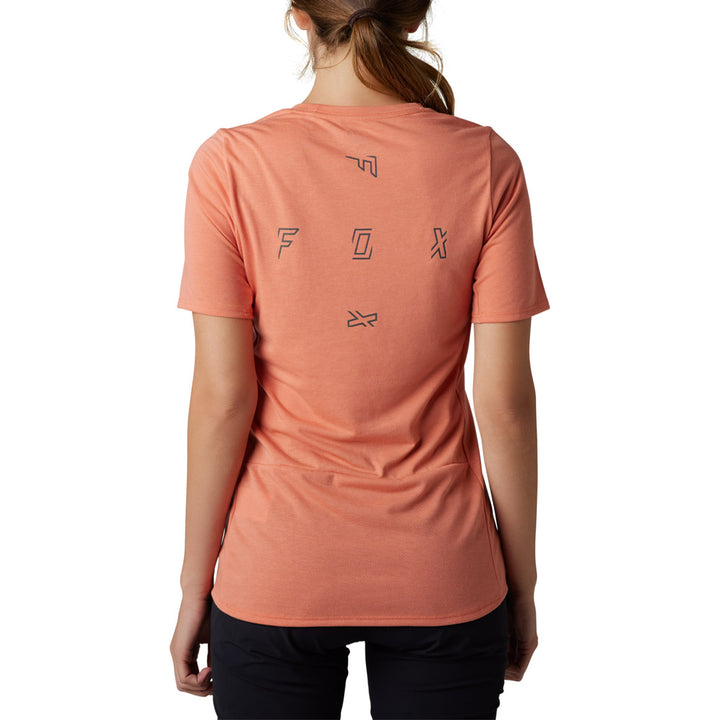 Fox Racing Ranger DriRelease Short-Sleeve Jersey - Women's Fract Salmon