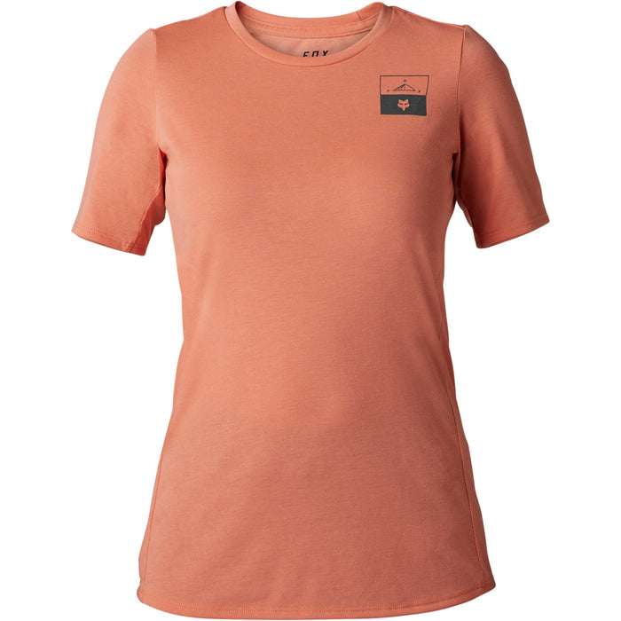 Fox Racing Ranger DriRelease Short-Sleeve Jersey - Women's Fract Salmon