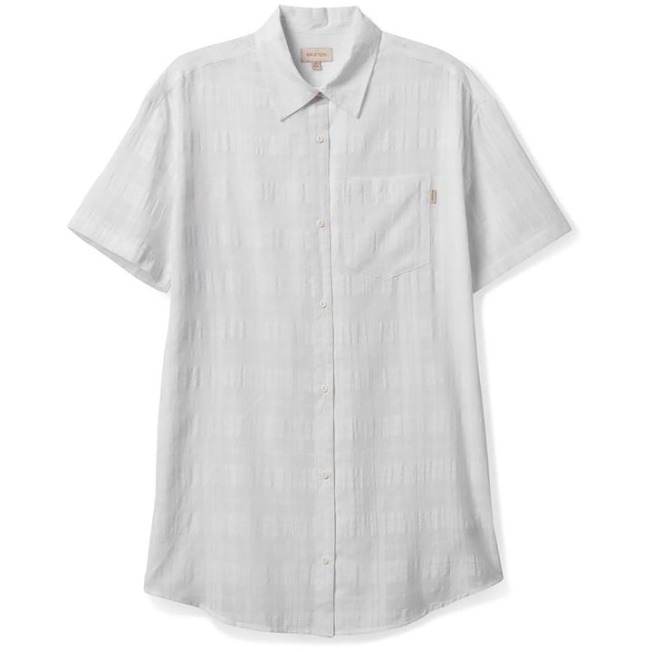 Brixton Leon Short-Sleeve Overshirt Dress - Women's White