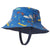 Patagonia Baby Sun Bucket Hat - Infants' Happy Jam: Bayou Blue