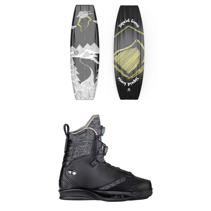 Liquid Force The Bullox + Tao 6x Wakeboard Package 2023