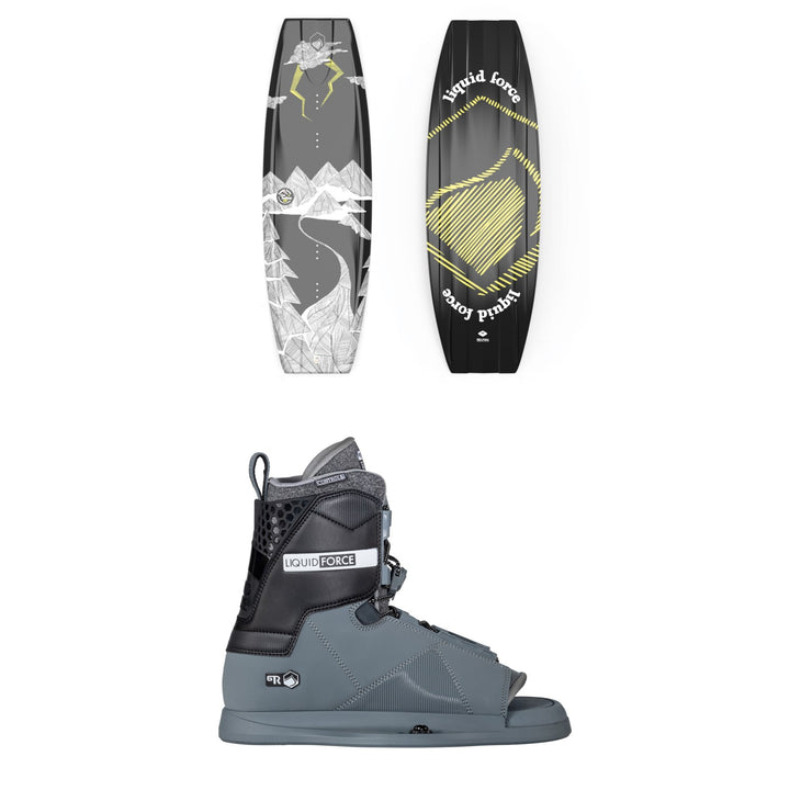 Liquid Force The Bullox + Transit Wakeboard Package 2023