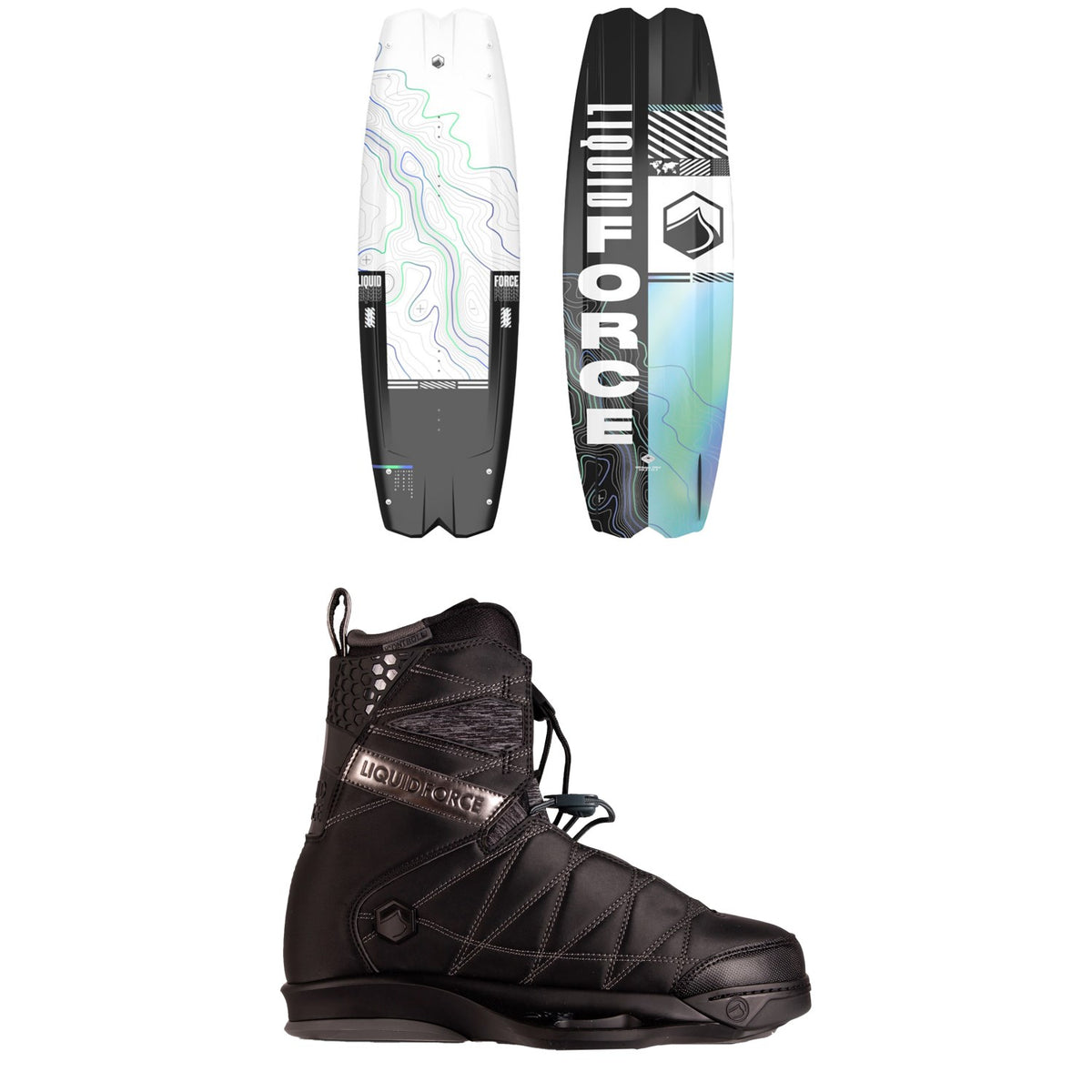 Liquid Force Remedy + Classic 6X CT Wakeboard Package 2024