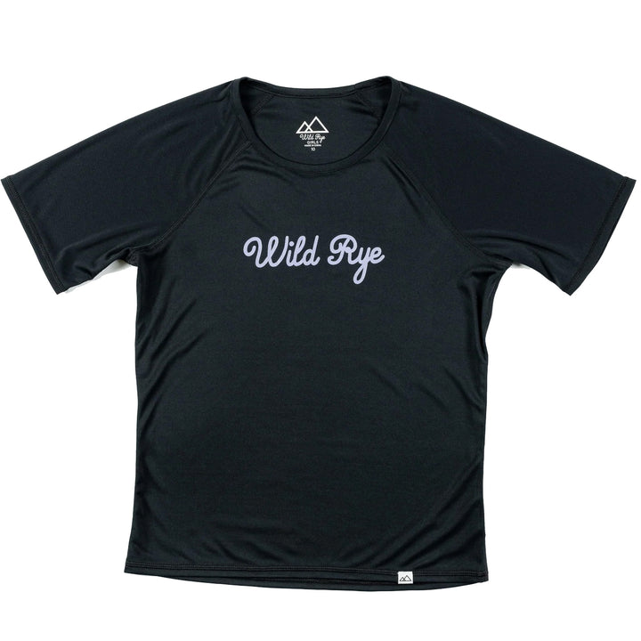 Wild Rye Skylar Short Sleeve Jersey - Girls' Black