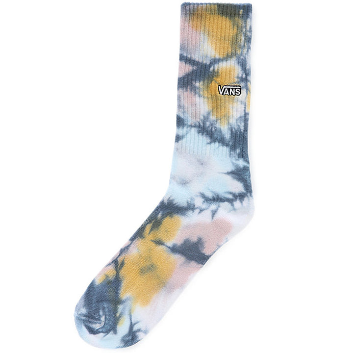 Vans Seasonal Tie-Dye II Crew Socks Blue Glow
