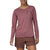 Patagonia Cap Cool Daily Graphic Long-Sleeve-Lands Shirt - Women's Across The Trail: Evening Mauve X-Dye