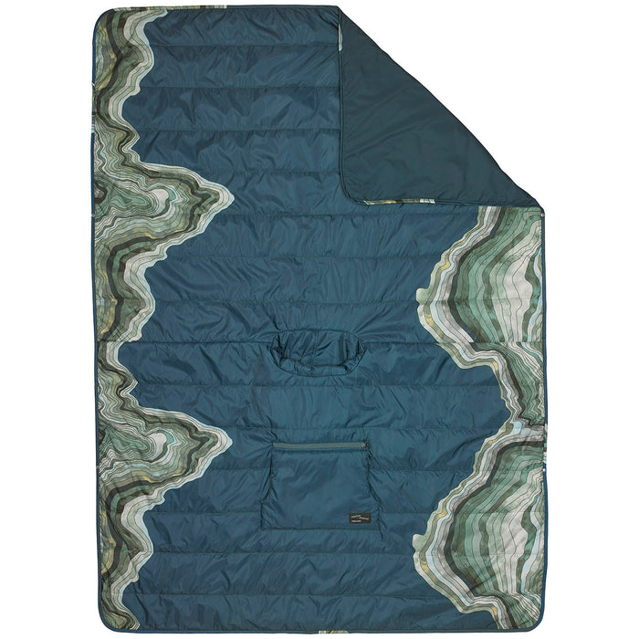 Therm-a-Rest Honcho Poncho OuterSpace Blue/Topo Wave
