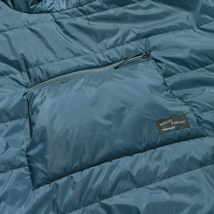 Therm-a-Rest Honcho Poncho OuterSpace Blue/Topo Wave