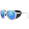 White/Polar Blue Mirror