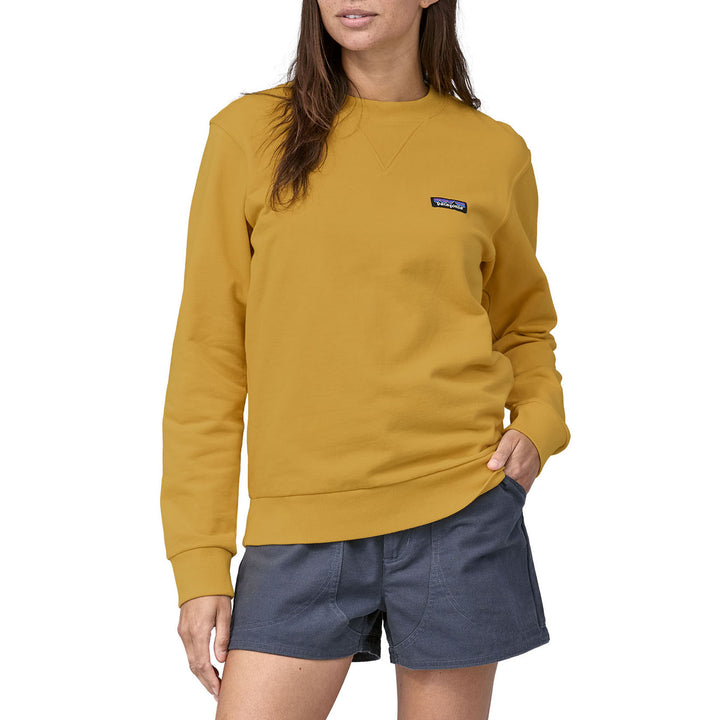 Patagonia Regenerative Organic Certified Cotton Crewneck Sweatshirt - Unisex Surfboard Yellow