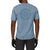 Patagonia Cap Cool Daily Graphic-Lands Shirt - Men's Spoke Stencil: Steam Blue X-Dye
