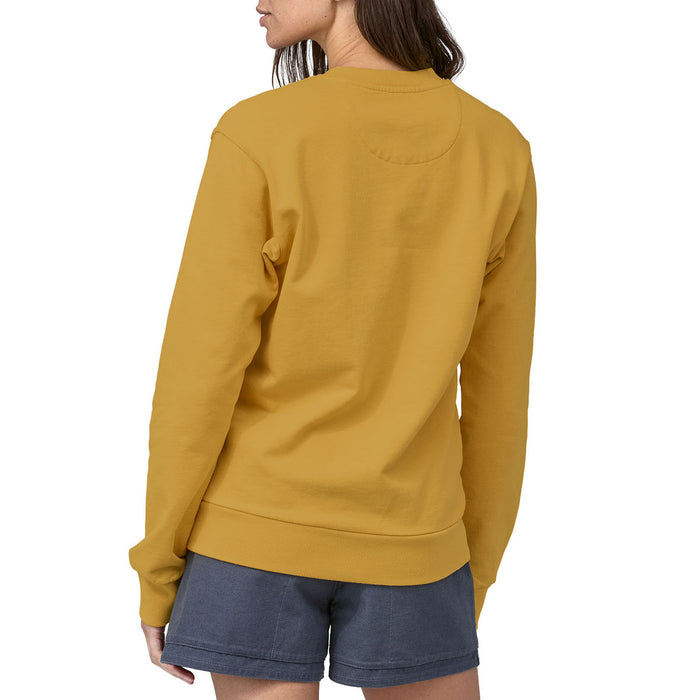 Patagonia Regenerative Organic Certified Cotton Crewneck Sweatshirt - Unisex Surfboard Yellow