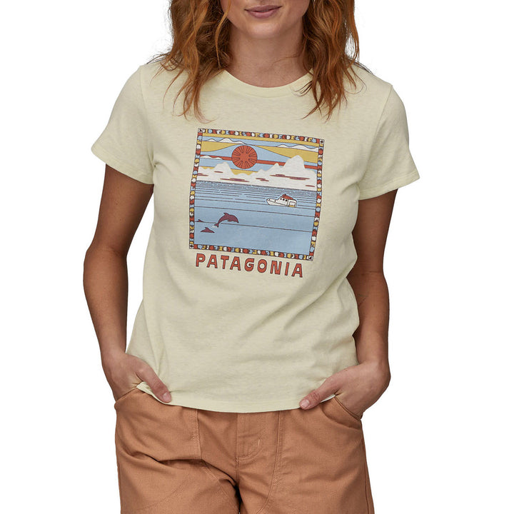 Patagonia Summit Swell Responsibili T-Shirt - Women's Birch White