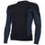 O'Neill 2mm Hyperfreak Comp-X Long Sleeve Top Black/Cadet Blue