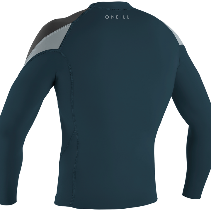O'Neill 1.5mm Reactor-2 Long Sleeve Top Cadet Blue/Graphite/Cool Gray