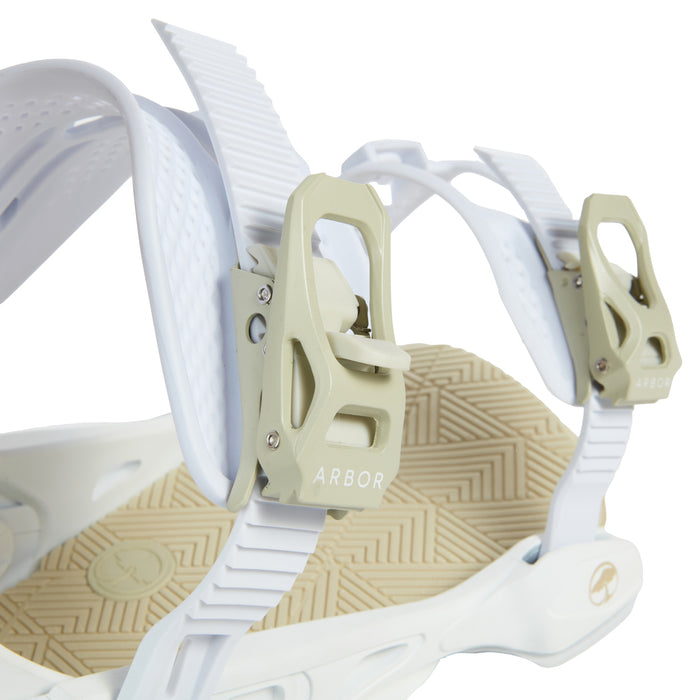 Arbor Sequoia LTD Snowboard Bindings - Women's 2024 White