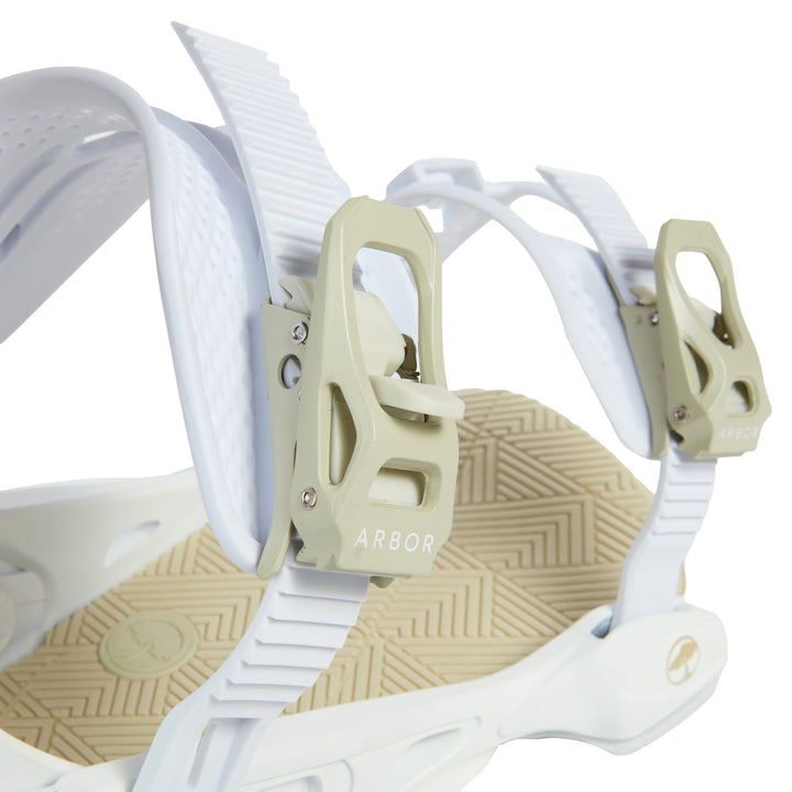 Arbor Sequoia LTD Snowboard Bindings - Women's 2024 White