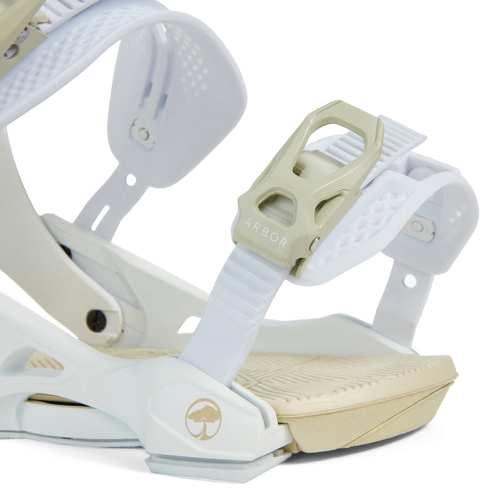 Arbor Sequoia LTD Snowboard Bindings - Women's 2024 White