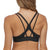 Patagonia Nanogrip Sunset Swell Bikini Top - Women's Ink Black