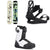 Ride Twinpig Snowboard +  C-4 Snowboard Bindings + Lasso Boa Snowboard Boots 2023