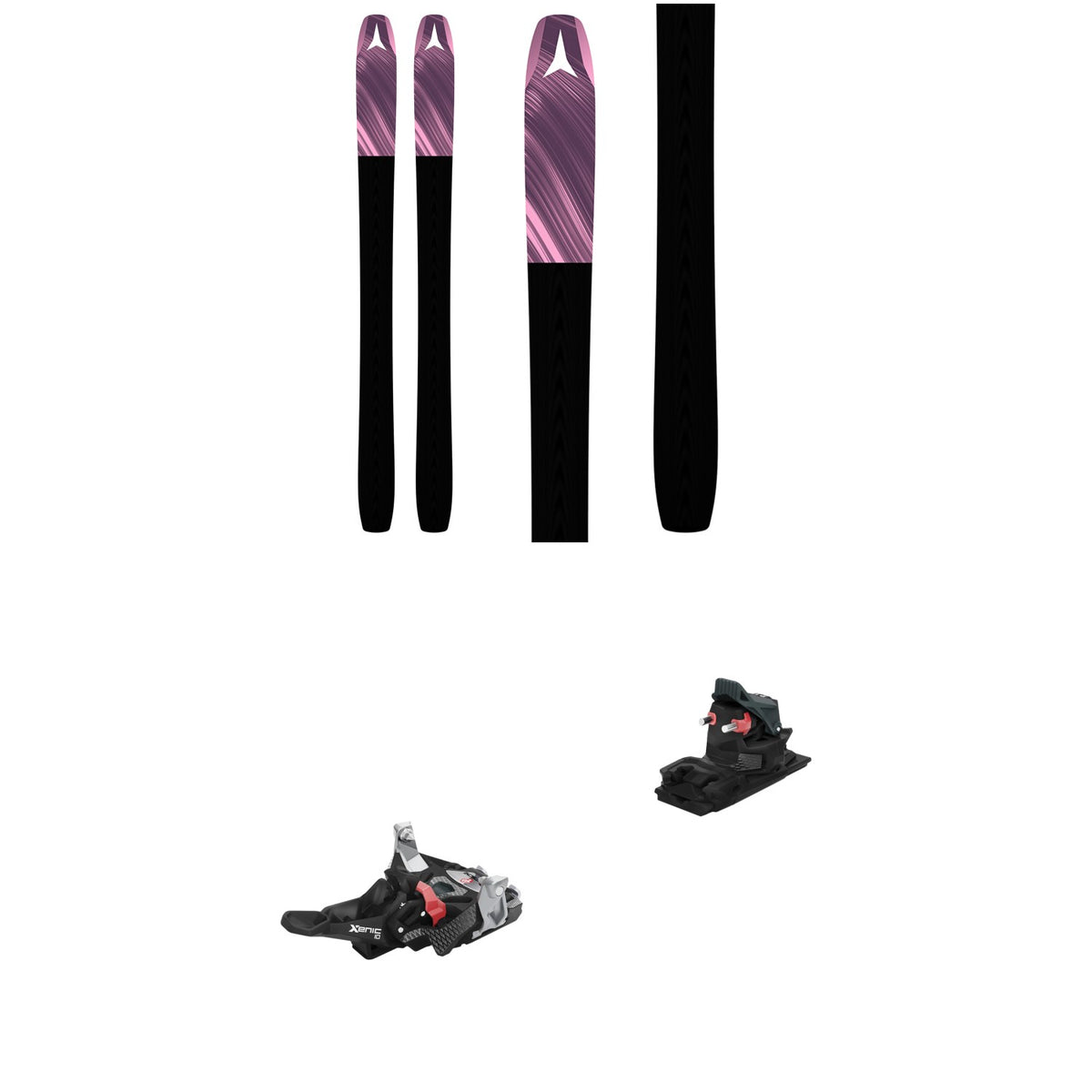 Atomic Backland 107 Skis - Women's + Fritschi Xenic 10 Alpine Touring Ski Bindings