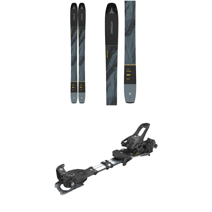 Atomic Backland 107 Skis + Tyrolia Ambition 12 Alpine Touring Ski Bindings