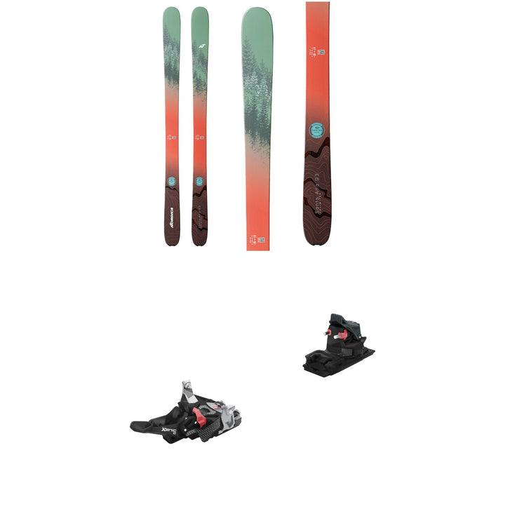 Nordica Santa Ana 93 Unlimited Skis - Women's + Fritschi Xenic 10 Alpine Touring Ski Bindings