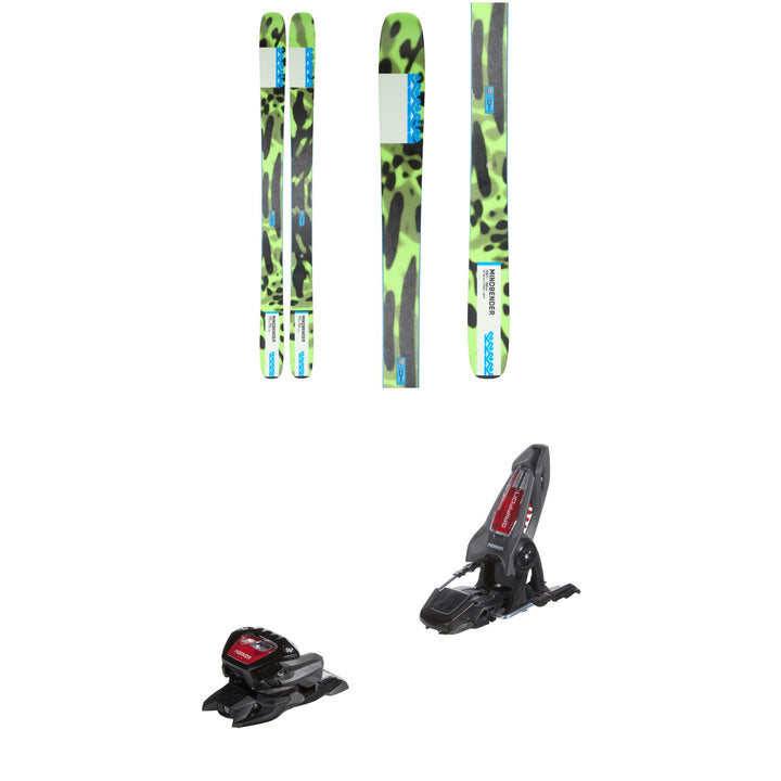 K2 Mindbender 108 Ti Skis + Marker Griffon 13 ID Ski Bindings 2023