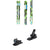 K2 Mindbender 108 Ti Skis + Salomon Warden MNC 13 Ski Bindings 2023