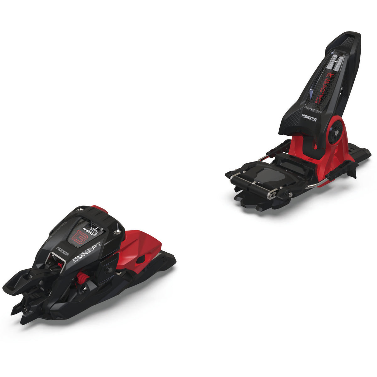 Marker Duke PT 13 Alpine Touring Ski Bindings 2024 Black/Red