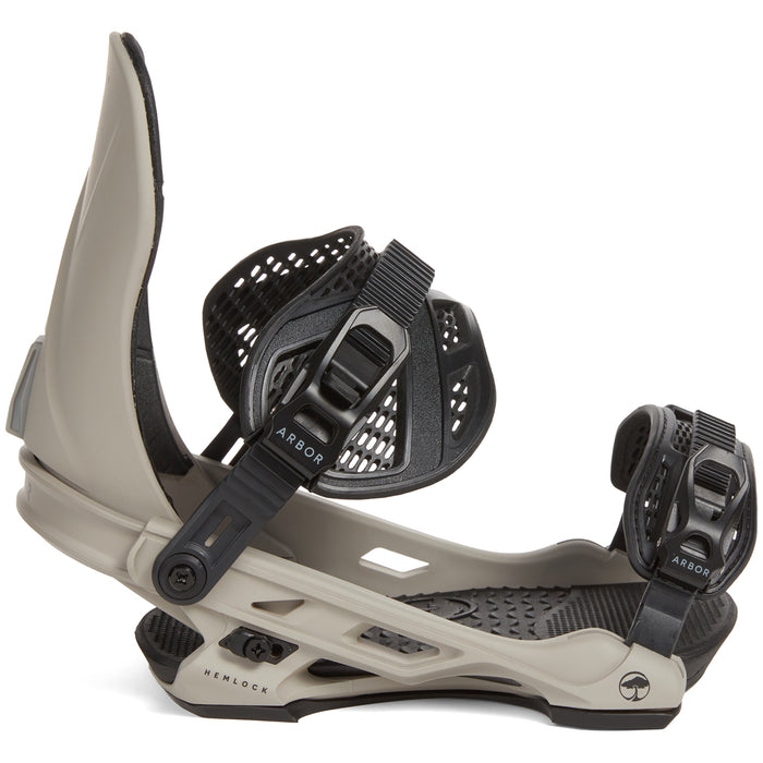 Arbor Hemlock LTD Snowboard Bindings 2024 Grey