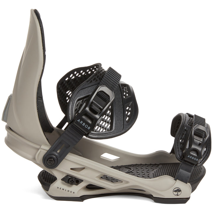 Arbor Hemlock LTD Snowboard Bindings 2024 Grey
