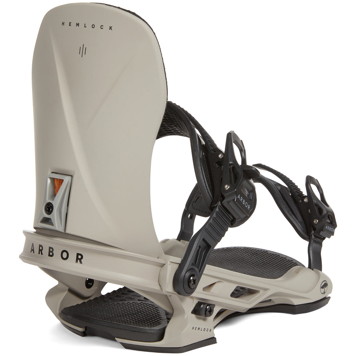 Arbor Hemlock LTD Snowboard Bindings 2024 Grey