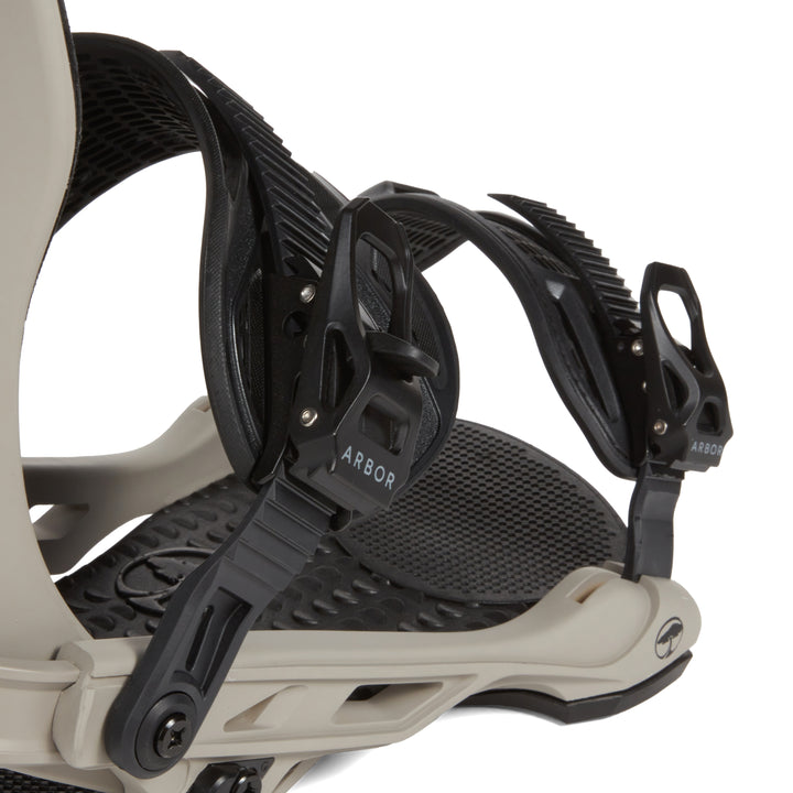 Arbor Hemlock LTD Snowboard Bindings 2024 Grey