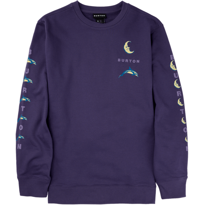 Burton 1996 Dolphin Crew Sweatshirt - Men's Violet Halo