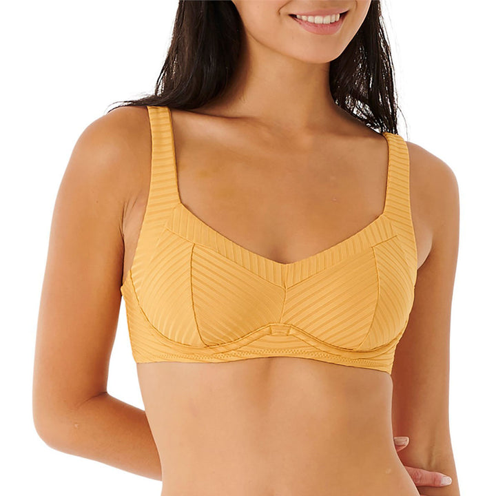 Rip Curl Premium Surf E Bralette Bikini Top - Women's Gold