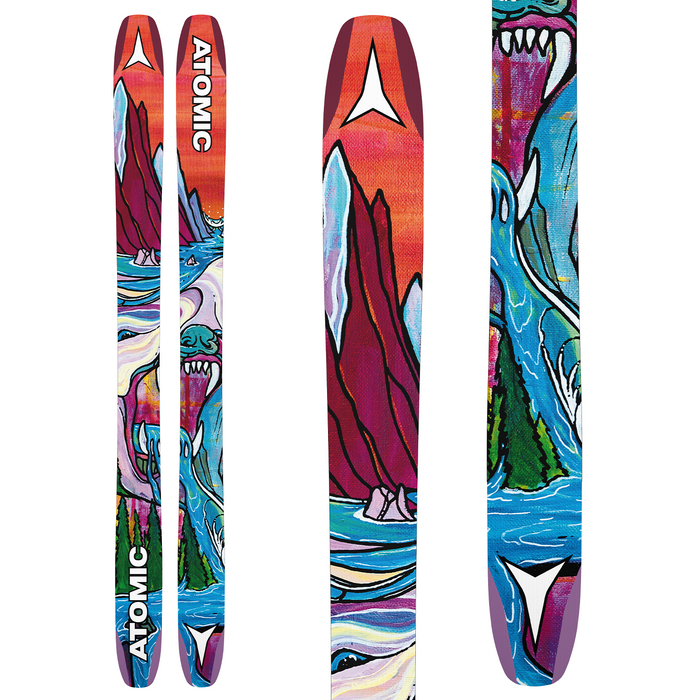 Atomic Bent 110 Skis + Atomic Warden 11 Demo Ski Bindings 2023