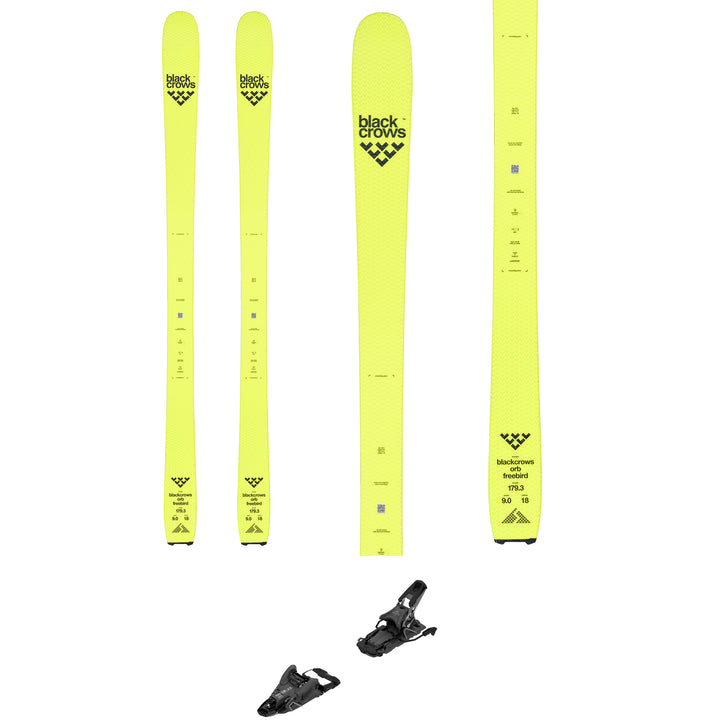Black Crows Orb Freebird Skis + Salomon Shift 10 Demo Ski Bindings 2023